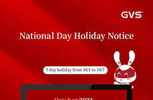 GVS | National Day Holiday Notice: Holiday from Oct.1st to 7th