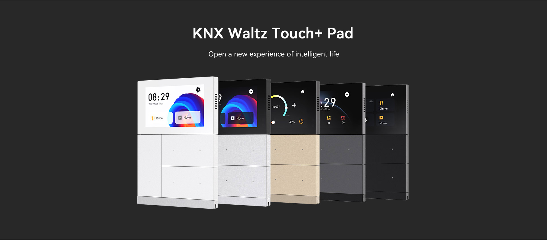 KNX Waltz Touch+ Pad