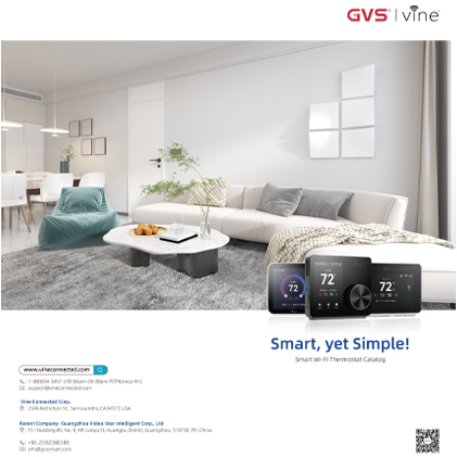 GVS Smart Wi-Fi Thermostat Catalog
